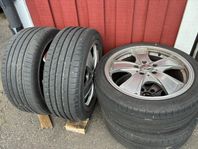 Bildäck och fälgar 225/40 ZR 18 