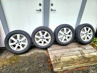 185/65 R15 Fälgar med continental vinterdäck