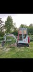 1,5 tons mini grävare uthyres
