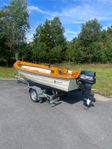 Uttern 495 Styrpulpet Yamaha 30Hk Autolube + 80 Trailer