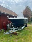 Finnmaster 6000 OS -03 Mercury 115hk sjötraktor med trailer