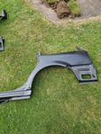 Garagerensning, bakskärmar, stötfångarbalk rx7, dimljus saab