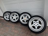 Porsche RH Cup split 3 delad fälgar 18x9 18x11 Speedline 996