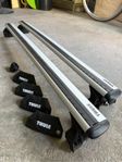 Takräcke Thule wingbar evo VW id4 och PASSAT GTE