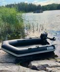 Gummibåt med motor