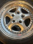 Porsche splitt fälgar 17 Italien tillverkade 