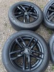 GH Edition Izor Black fälgar 7x16 – 5x100 + 8 sommardäck!