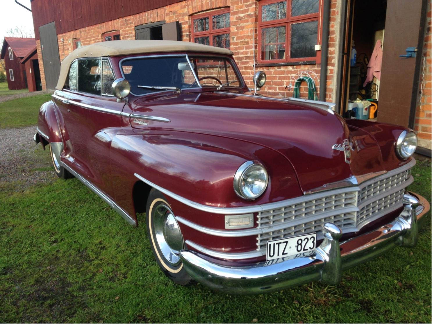 Chrysler Windsor Convertible Coupé 4.1 Manuell, 116hk, 1948
