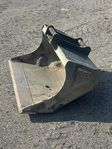 Engcon planeringsskopa s60, 650 liter. 