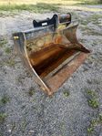 Engcon planeringsskopa s60, 650 liter. 