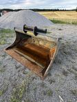 Engcon planeringsskopa s60, 650 liter. 