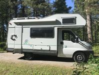 Husbil, Fiat Ducato. Välbehållen, få ägare, prisvärd. Diesel