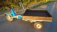 Eldriven packmoped - nyrenoverad!