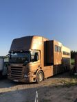 hästlastbil Scania Ketterer m 2x utskjut 2006