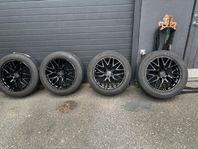 19” däck+fälg 235/55 6-7mm kvar på sommardäck.