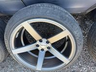 255/40R20 på Imaz-fälgar med flytande bultcirkel