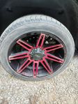 22" dodge ram fälgar med däck.