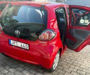 Toyota Aygo 5-dörrar 1.0 VVT-i Euro 5, 68hk