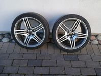 Mercedes original Amg fälgar med däck