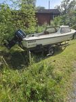 Örnvik 510 Ht '76 med Mercury 65HK. inkl. 30-släp