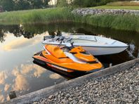 SeaDoo GTI 155 2018 (Endast 90h) + Tiki trailer 80km