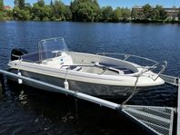 Styrpulpetbåt HR480SC m Mercury 60hk