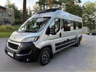 Vantourer 600L Plåtis långbädd under 6 meter dieselvärmare