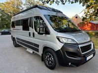 Vantourer 600L Plåtis långbädd under 6 meter dieselvärmare