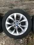 17 tums BMW fälgar med vinterdäck