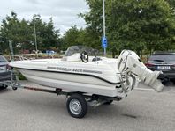 Bella 440R Evinrude E-tec 50 hk -13 Respo trailer