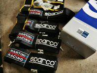 4-punkts bälte 2st Sparco Martini racing nya i kartong!