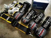4-punkts bälte 2st Sparco Martini racing nya i kartong! 