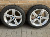 BMW 17” original fälg med nya Friktionsdäck 