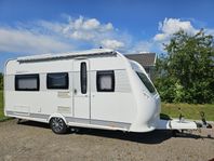 Hobby 460 LU Deluxe Easy-2014 Långbädd