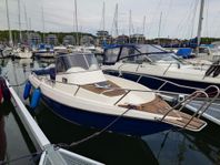 Barcon 22wa med nyare 140hk Suzuki utombodare till salu