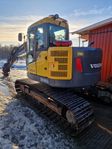 Volvo ecr145 uthyres