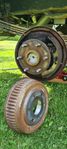Bakaxel GM 10 bult 8,5" ev. med fälg 6 x 139.7 + nya dämpare