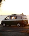 Volkswagen T4 California. Nylackerad.