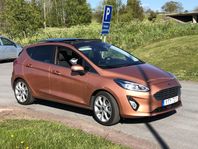 Ford Fiesta 1.0T, automat, panoramaglastak, 1 tidigare ägare
