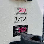 RS 200 (segel #1712) – som ny!