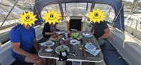 Andelsbåt Bavaria 50 i Grekland