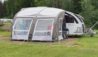 Kampa Air Rally förtält höjd 250-265 cm.