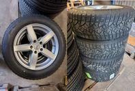 Däck m fälg till BMW X3 F10/F11 och Volvo + Slicks + däck