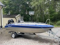 Silver Beaver 450, 40hk Mercery, 2007, inklusive 80-trailer