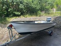 : Crescent 43 med Evinrude 25 hk + trailer – 80-tal