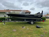 Crestliner Superhawk 1850, Suzuki 17hp