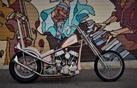 Harley Davidsson panhead chopper