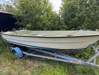 Plasteka 20hk 2takt med 80-trailer