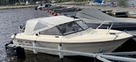 Utter 5000 DC Mercury 60hk 4-takt(2018), tiki båttrailer 80