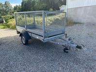Fogelsta L750 släpvagn med 80cm gallergrindar -13